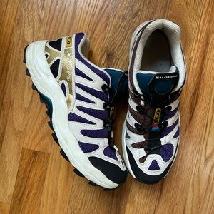 Salomon XA Pro sneakers - purple/brown/teal